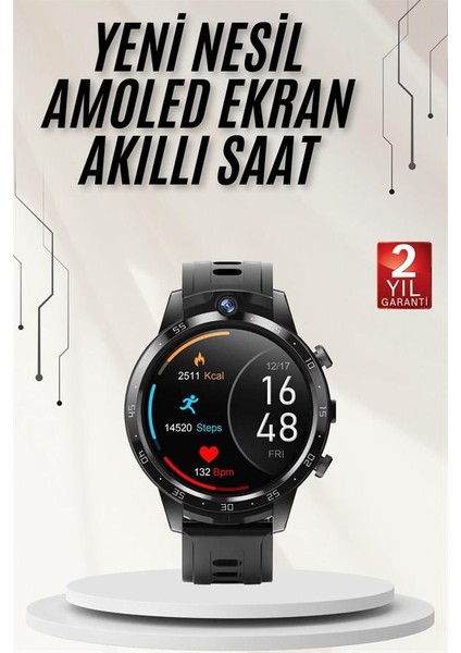 Akıllı Saat Bluetooth Arama Müzik Çalma 1.43 Inç Amoled fiyatları