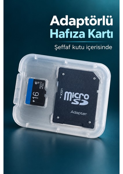 16 GB Microsd Kart ve Sd Adaptör Seti fiyatları