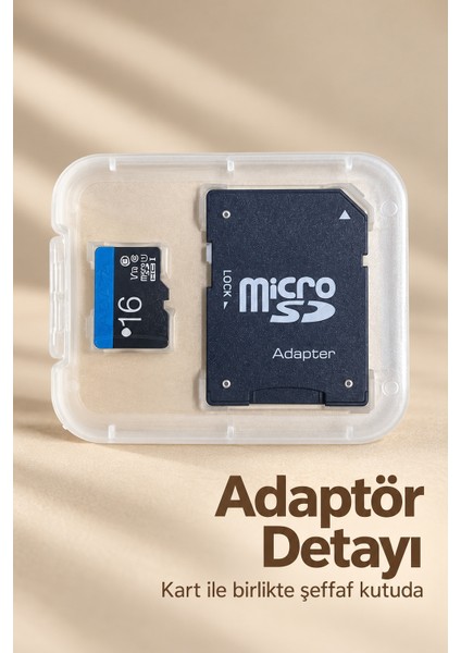 16 GB Microsd Kart ve Sd Adaptör Seti modelleri