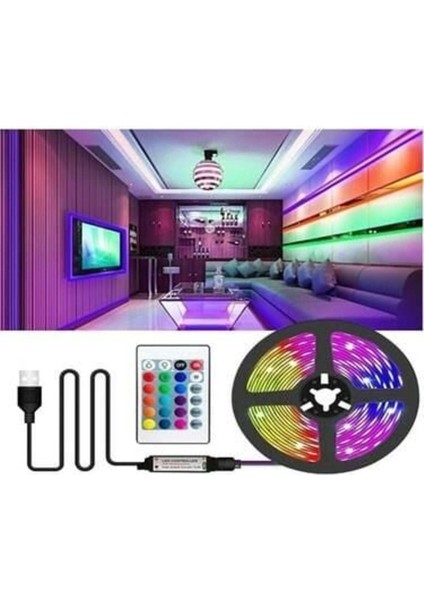 Usb'li Tv Arkası Rgb LED 3mt fiyatları