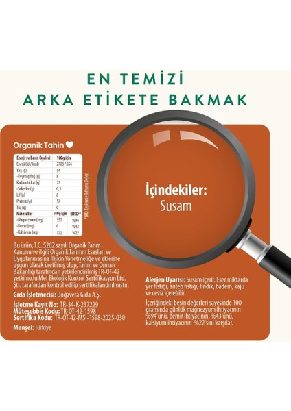 Wefood Organik Tahin - 300 gr fiyatları