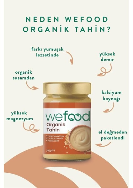 Wefood Organik Tahin - 300 gr modelleri