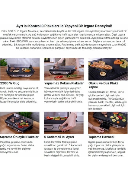Bbq Duo Elektrikli Izgara