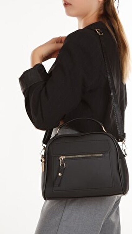 Adelina Bags Kadın Lacost Deri Çapraz Askılı Çanta Şık ve Ergonomik 0-15 lt Kapasite görsel 8