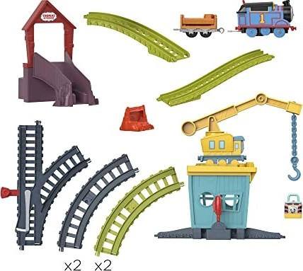 Aesco Thomas & Friends Fisher-Price Thomas ve Arkadaşları™ Carly ve Sandy Oyun Seti Fisher-Price Thomas ve Arkadaşları Carly ve Sandy Oyun Seti, Motorlu Tren ve Pist Seti HDY58 görsel 4