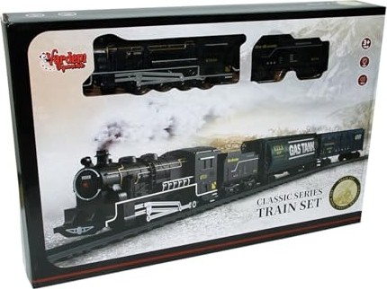 Aesco Vardem Işıklı ve Sesli 18 Parça Classic Tren görsel 2