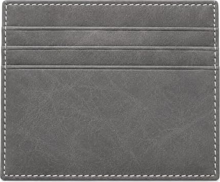 1001 Hakiki Deri Kartlık Cüzdan Erkek, El Yapımı Slim Minimalist Tasarım, 7 Kart Bölmeli & Or görsel 2