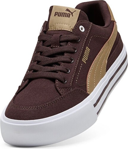 Puma Court Classıc Vulc Fs Erkek Günlük Ayakkabı 39635341 Kahverengi görsel 5
