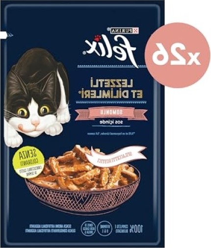 Aesco Somonlu Tasty Shreds (26 x 80 Gr) görsel 3