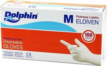 Dorasan Broche M Pudrasız Muayene Eldiveni 100LÜ