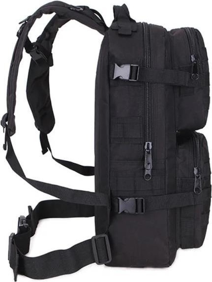 Single Sword Renkli Renk 50L Ekonomik Outdoor Taktik Outdoor Sırt Çantası, Siyah - Standart görsel 3