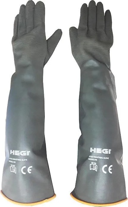 Mbb E-Ticaret Hegi Hr Latex Endüstriyel Uzun Eldiven 55 cm