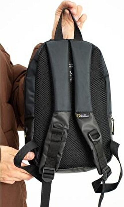MEGA Yağmura Dayanıklı Mini Sırt Çantası Erkekler İçin Polyester Kumaş Şık Tasarım görsel 3
