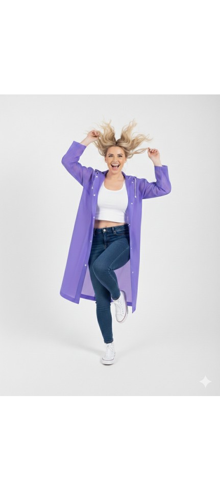 Dream Plus Eva Kumaş Su Rüzgar Geçirmez Yağmurluk görsel 8