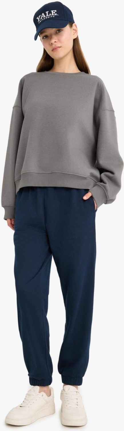 DeFacto Beli Lastikli Jogger Eşofman Altı X5391AZ25WN görsel 2