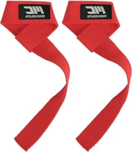 Die Grup Kırmızı Renkli Lifting Strap, Ağırlık Antrenmanları Için