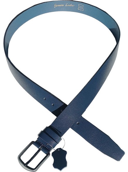 Efluce Hediyelik Taba Erkek %100 Hakiki Deri Kemer 4Cm - Eybul görsel 2