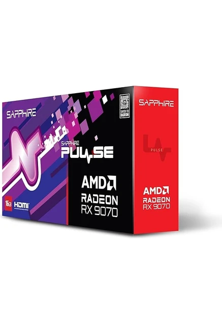Resim Pulse Amd Radeon™ Rx 9070 Gamıng 16GB Dual Hdmı/dual Dp Gpu Ekran Kartı 