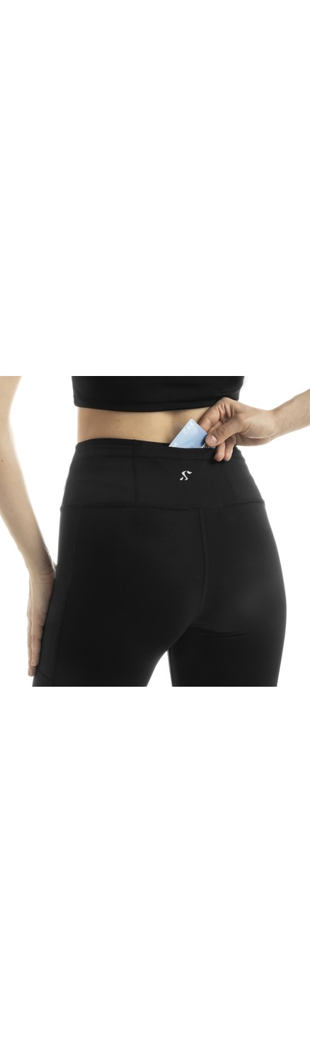 The Step Sports Spocket Kadın Gri Cepli Yüksek Bel Toparlayıcı, Sıkılaştırıcı Yoga Tayt 25" görsel 8