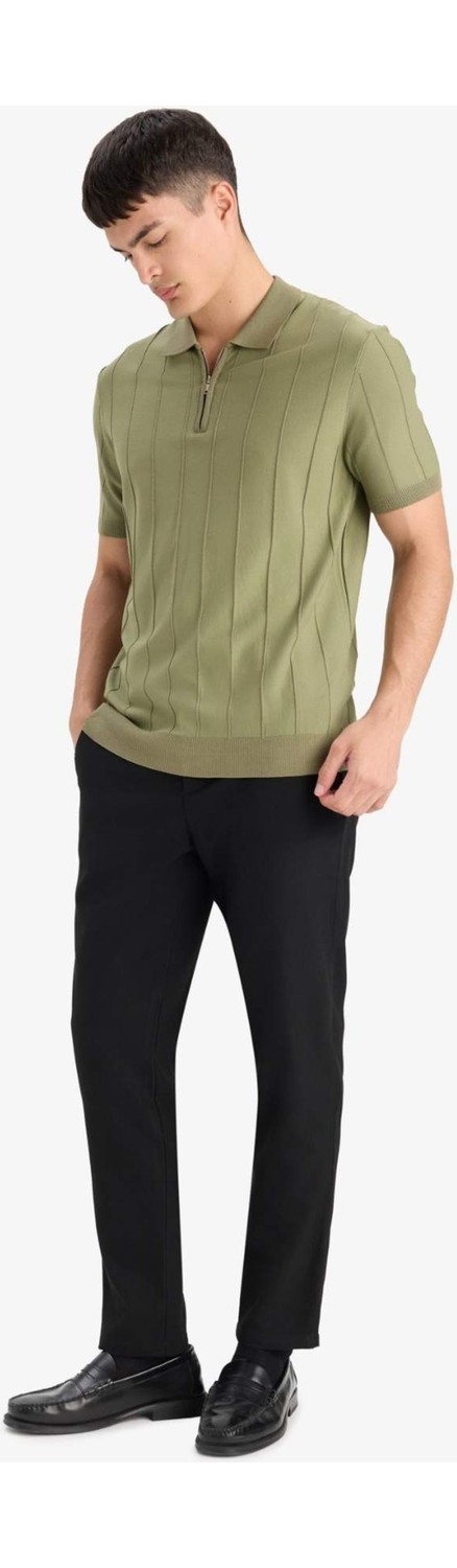 DeFacto Jogger Fit Düz Paça Uzun Boy Pantolon B8577AX25AU görsel 4