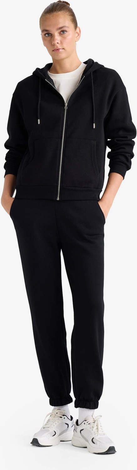 DeFacto Jogger Fit Elastik Bağlamalı Bel Basic Pamuklu Eşofman Altı F9622AX25AU görsel 8