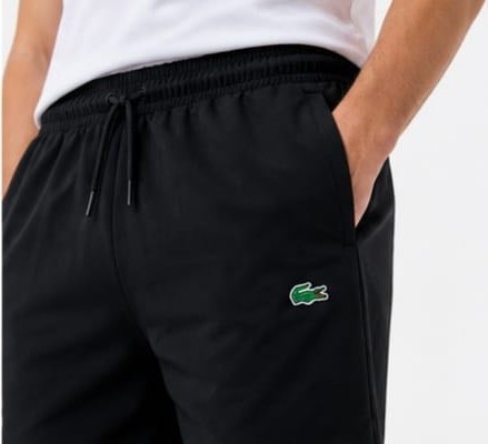 Lacoste Cotton Siyah Regular Fit Erkek Şort