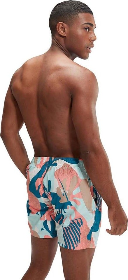 Die Grup Speedo Erkek Erkek Dijital Baskılı Boş Zaman 16" Watershort Klasik, Çok Renkli, M görsel 2