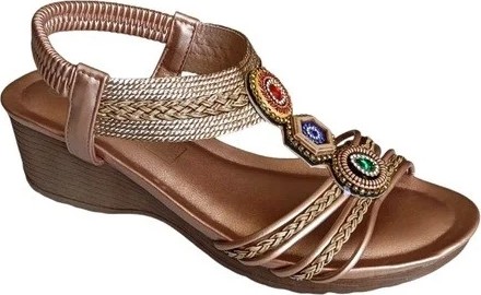 Guja 26Y241-1 Bronz Kadın Yazlık Sandalet