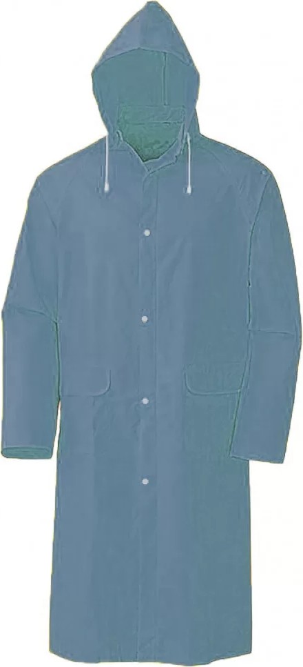 Çerçici Kapşonlu Cepli Lüx Yağmurluk Lacivert- Standart Beden 2xl görsel 2