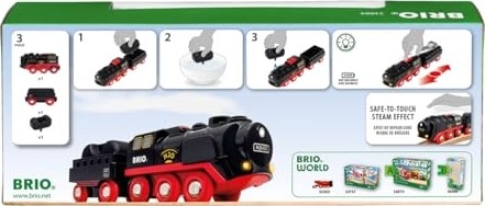 Aesco 33884 Pilli Buharlı Tren görsel 3