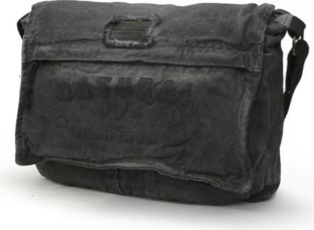 1001 4028 Salaş Omuz Çantası Pamuk Kanvas Postacı 15.6 Laptop Okul Seyahat Günlük Vintage Retro görsel 2