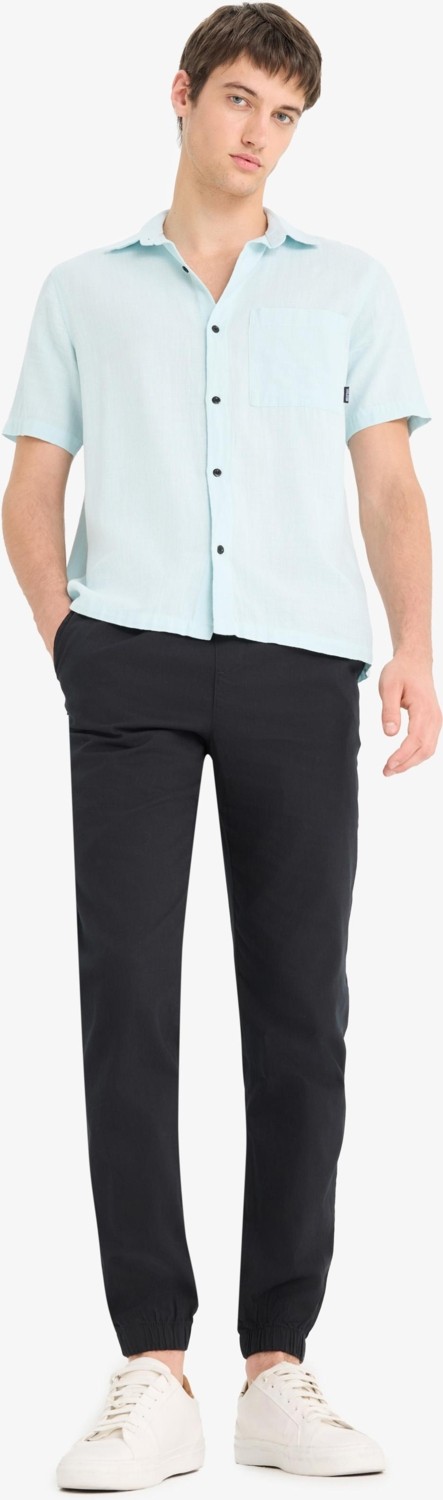 DeFacto %100 Pamuk Kargo Jogger Pantolon Üç Cepli E0834AX25SM görsel 2