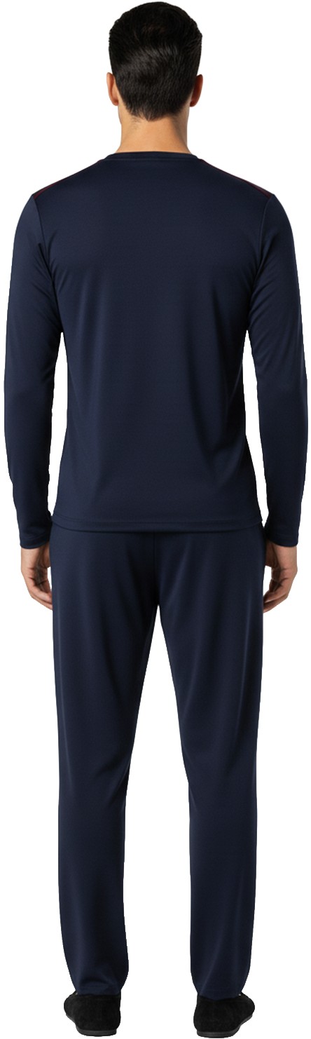 D'S Damat Ds Damat Maschio Pamuk V Yaka Pijama Takımı Siyah görsel 3