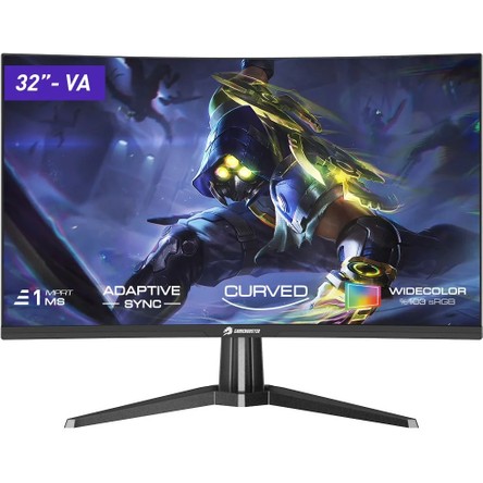 GameBooster Gamebooster GB-3218CF 32" 180Hz 1ms Va Fhd 1920×1080 Hdmı*1+Dp*1 Rgb Curved R1500 Gaming Monitör