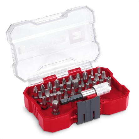 Einhell XS-CASE 32 Parça Uç Seti (25 Mm Uçlar, 60 Mm Hızlı Değiştirilebilir Uç Tutucu, Lokma Adaptör, Saklama Kutusu Dahil) - 49118693