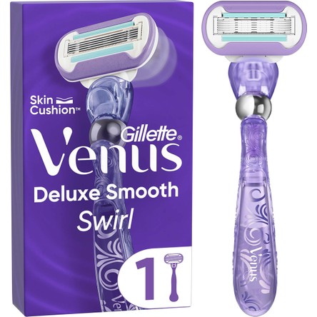 Gillette Venus Venus Extra Smooth Swirl Tıraş Makinesi + Yedek Başlık