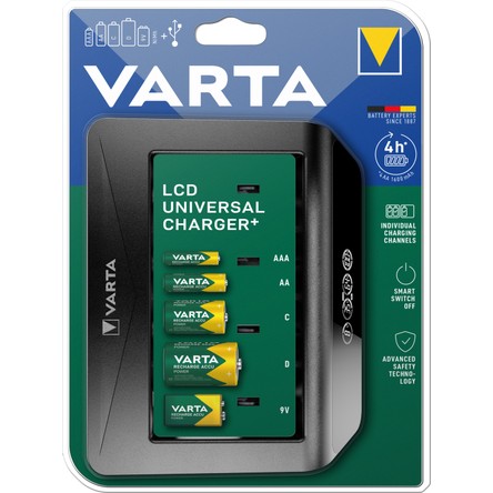 Varta VARTA LCD Universal Şarj Cihazı Adaptörsüz