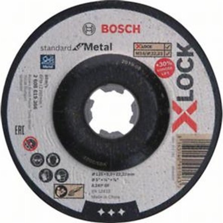 Bosch X-Lock Sdmetal KESMETAŞI125*6MMDÜZ(+30%)