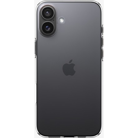 Spigen Apple iPhone 16 Plus ile uyumlu ince Kılıf Liquid Crystal Sararmaya Dayanıklı DuraClear™ Hava Kanalı Teknolojisi™ Askeri Sınıf Koruma Crystal Clear Şeffaf Kapak - ACS08064