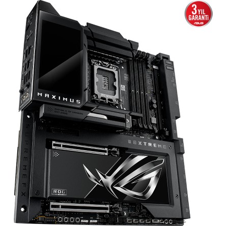 Asus ROG MAXIMUS Z890 EXTREME Intel Z890 9200MHZ DDR5 LGA1851  HDMI 2xThunderbolt 5  6x M2 USB3.2 WiFi 7 + BT AURA RGB 10Gbit + 2.5Gbit LAN ATX (ROG MAXIMUS Z890 EXTREME) Anakart