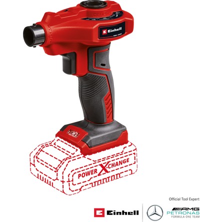 Einhell Akülü Hava Üfleme CE-AP 18 Li-Solo Power X-Change (18V, 670 l/dk hava akışı, 0,05 bar çalışma basıncı, akü dahil değildir) - 2070110