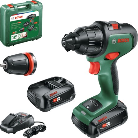 Bosch Advancedımpact 18V Akülü Darbeli Vidalama (2.5 Ah, Çift Akü, AL1830CV)