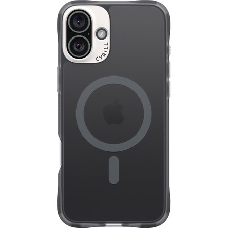 Spigen Ciel by CYRILL Apple iPhone 16 Plus ile Uyumlu MagSafe Kılıf UltraSheer Mag Sararmaya Dayanıklı Hava Kanalı Teknolojisi™ Askeri Sınıf Koruma Space Gray Mat Kapak - ACS08250