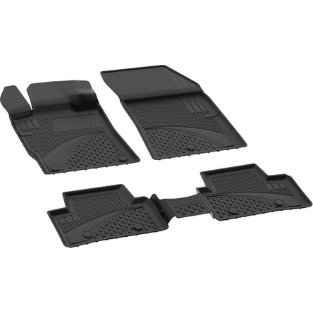 Sahler Ds 4 2021-2025 Uyumlu 4.5D Premium Havuzlu Oto Paspas Mat Siyah - DS 4