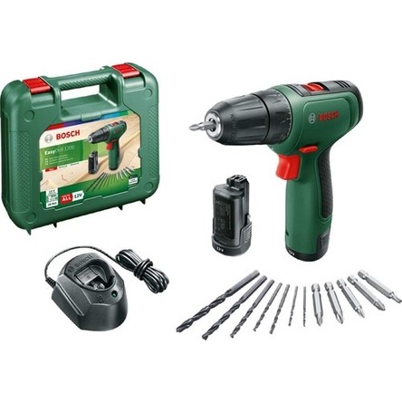 Bosch Easydrill 1200 1,5 Ah Çift Akü Darbesiz Vidalama 10 mm Mandren Özellikleri ile Hafif ve Taşınabilir