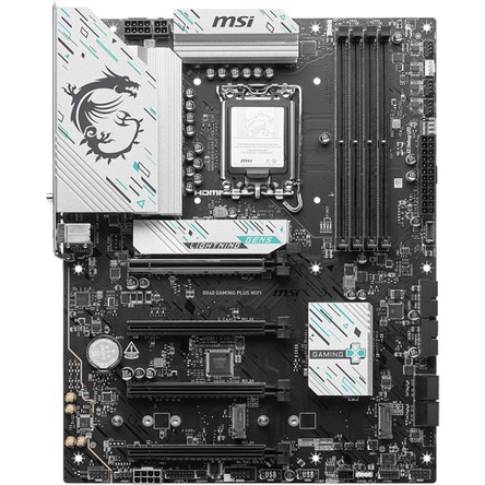 MSI B860 GAMING PLUS WIFI 8600MHz (OC) DDR5 Soket LGA1851 M.2 HDMI DP ATX Anakart