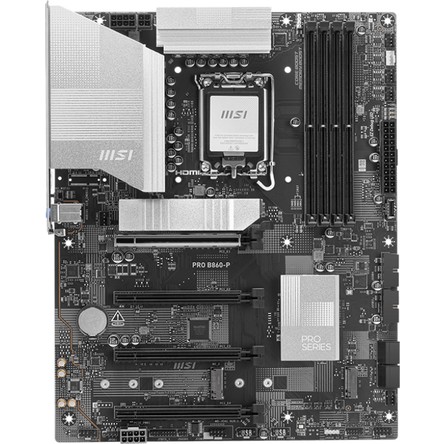 MSI Msı MB Pro B860-P Soket 1851 Ddr5 8600MHZ(OC) 3xm.2 1x Tb4 HDMI Dısplay 5g Lan Atx