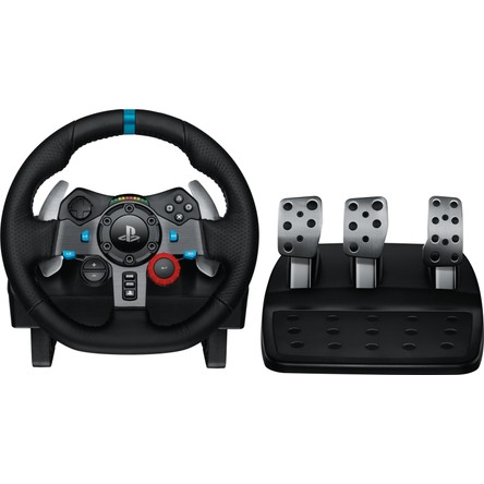 Logitech G G29 PS5, PS4 ve PC ile Uyumlu Driving Force Yarış Direksiyonu - Siyah