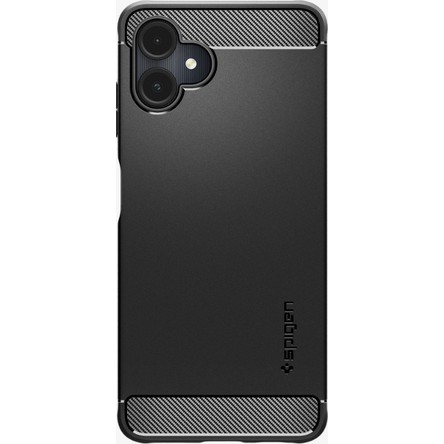 Spigen Samsung Galaxy A06 ile Uyumlu Kılıf Rugged Armor Matte Black - ACS08516