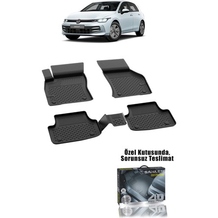 Sahler Volkswagen Golf 8 TSI (Manuel) 2021+ 4,5D Havuzlu Paspas